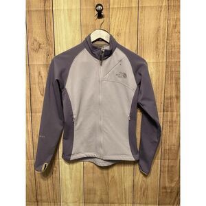 The North Face XS zip up jacket purple the flights series TKA stretch